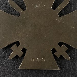 Honour Cross of the World War 1914–1918 with swords [Glaser & Sohne] Stamp - G&S  