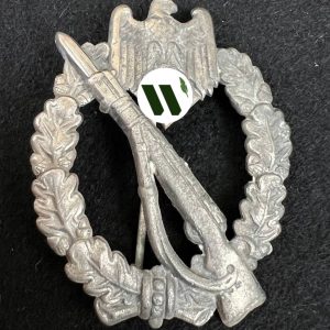 Infantry Assault Badge in silver Zinc