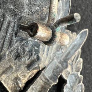 Infantry Assault Badge in silver Zinc