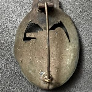 Panzer Badge in silver