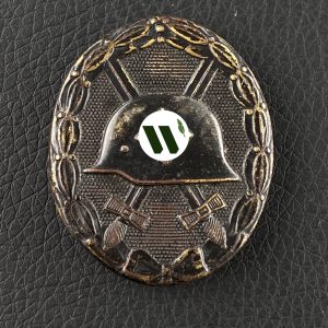 Wound Badge 1939 (second type) in black Counter-relief