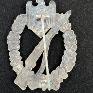 Infantry Assault Badge in silver Zinc