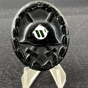 Wound Badge 1939 (second type) in black [Carl Wild] Counter-relief