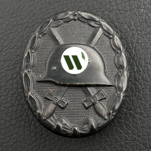 Wound Badge 1939 (second type) in black [Funcke & Brüninghaus] Counter-relief