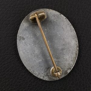 Wound Badge 1939 (second type) in silver Solid Zinc