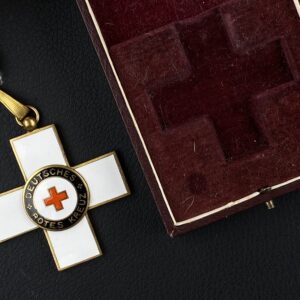 Order The German Red Cross I class The Weimar Republic Sample from 1922–1934 [Gebr. Godet&Co.] Original case 