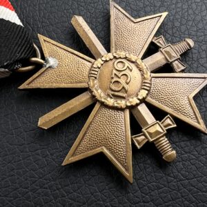 War Merit Cross 2nd Class with swords    A rare type with an enlarged swastika