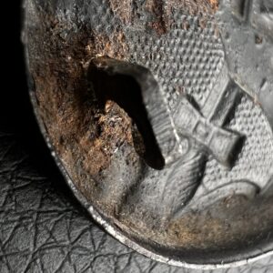 Wound Badge 1939 (second type) in black Counter-relief