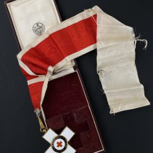 Order The German Red Cross I class The Weimar Republic Sample from 1922–1934 [Gebr. Godet&Co.] Original case 