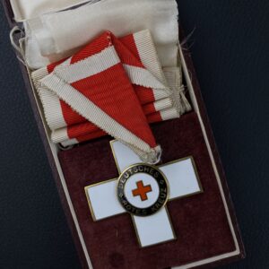 Order The German Red Cross I class The Weimar Republic Sample from 1922–1934 [Gebr. Godet&Co.] Original case 