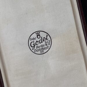 Order The German Red Cross I class The Weimar Republic Sample from 1922–1934 [Gebr. Godet&Co.] Original case 