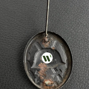 Wound Badge 1939 (second type) in black Counter-relief