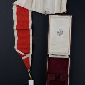 Order The German Red Cross I class The Weimar Republic Sample from 1922–1934 [Gebr. Godet&Co.] Original case 