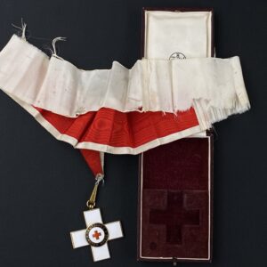 Order The German Red Cross I class The Weimar Republic Sample from 1922–1934 [Gebr. Godet&Co.] Original case 