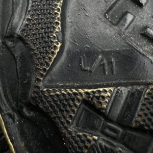 Wound Badge 1939 (second type) in black [Wilhelm Deumer K.G.] Counter-relief