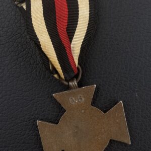 Honour Cross of the World War 1914–1918 without swords [Orden-Herstellergemeinschaft Pforzheim] Stamp - O.6  Non-magnetic type (zinc alloy)