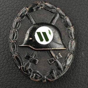 Wound Badge 1939 (second type) in black Counter-relief Damage