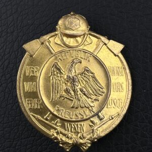 Memorial badge for services in the fire service  Sample from 1926–1933 The Weimar Republic Prussia