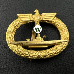 U-Boat War Badge [Schwerin] Buntmetall Rare type