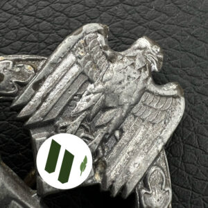 Panzer Badge in silver