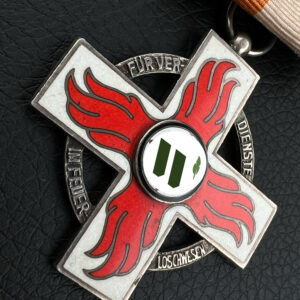 The Fire Service Honor Cross II class Sample from 1936 The Third Reich 