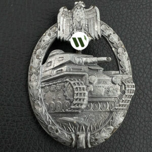 Panzer Badge in silver