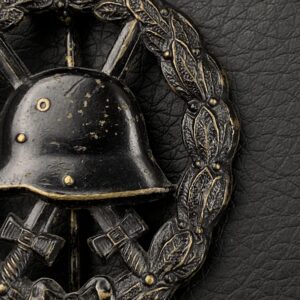 Wound Badge 1918 (cut-out version) in black