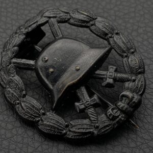 Wound Badge 1918 (cut-out version) in black