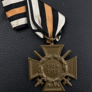 Honour Cross of the World War 1914–1918 with swords [Joseph Kopphold] Stamp - JK (in a triangle) 