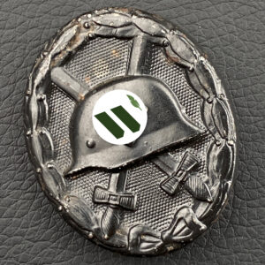 Wound Badge 1939 (second type) in black Counter-relief