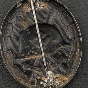 Wound Badge 1939 (second type) in black Counter-relief