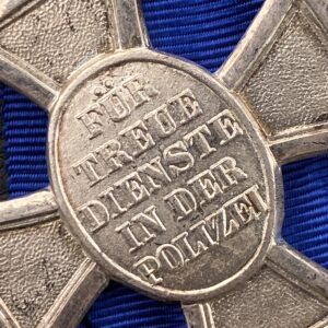 18-Year Long Service Award in the police [Alois Rettenmaier]  Original case