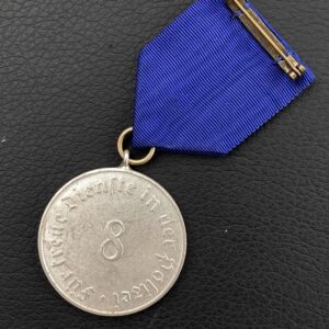 8-Year Long Service Award in the police   