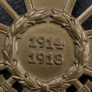 Honour Cross of the World War 1914–1918 with swords [Joseph Kopphold] Stamp - JK (in a triangle) 