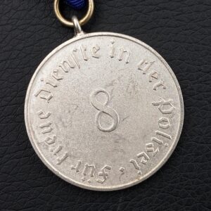 8-Year Long Service Award in the police   