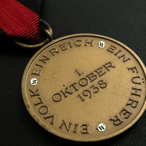 Sudetenland Medal  Original case 
