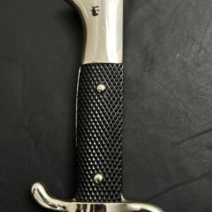 Parade dagger of the fire brigade, 1933 model standard blade [Horst Wolff] Brand mark  