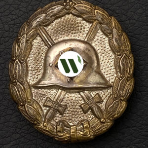 Wound Badge 1939 (first type, Condor Legion) in silver Counter-relief