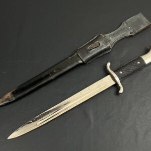 Parade dagger of the fire brigade, 1933 model standard blade [FW. Höller] Brand mark  