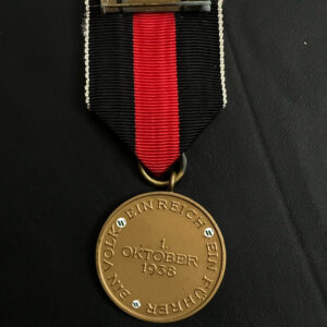 Sudetenland Medal  Original case 