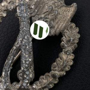 Infantry Assault Badge in silver [Werner Redo] Zinc Archaeology