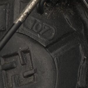 Wound Badge 1939 (second type) in black [Carl Wild] Counter-relief