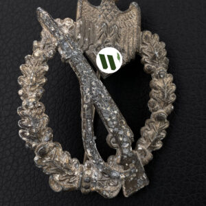 Infantry Assault Badge in silver [Werner Redo] Zinc Archaeology