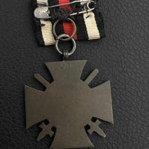 Honour Cross of the World War 1914–1918 with swords [Unidentified manufacturer] Stamp - G1 Set with award certificate