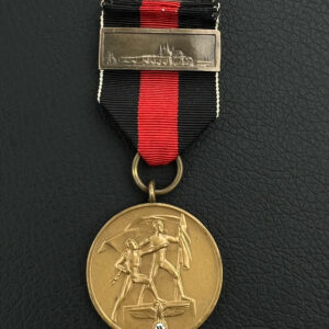 Sudetenland Medal with 'Prager Burg' ('Prague Castle') bar  