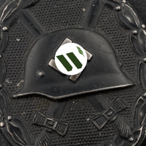 Wound Badge 1939 (second type) in black [Klein & Quenzer A.G.] Counter-relief