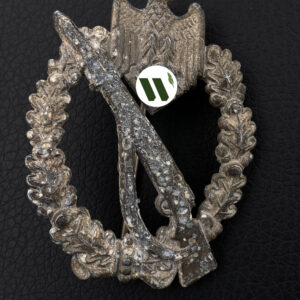 Infantry Assault Badge in silver [Werner Redo] Zinc Archaeology