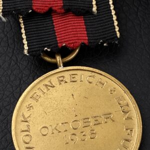 Sudetenland Medal with 'Prager Burg' ('Prague Castle') bar Original case 