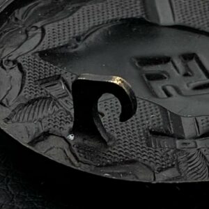Wound Badge 1939 (second type) in black Counter-relief