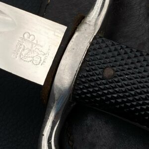 Parade dagger of the fire brigade, 1933 model standard blade [Carl Eickhorn] Brand mark  